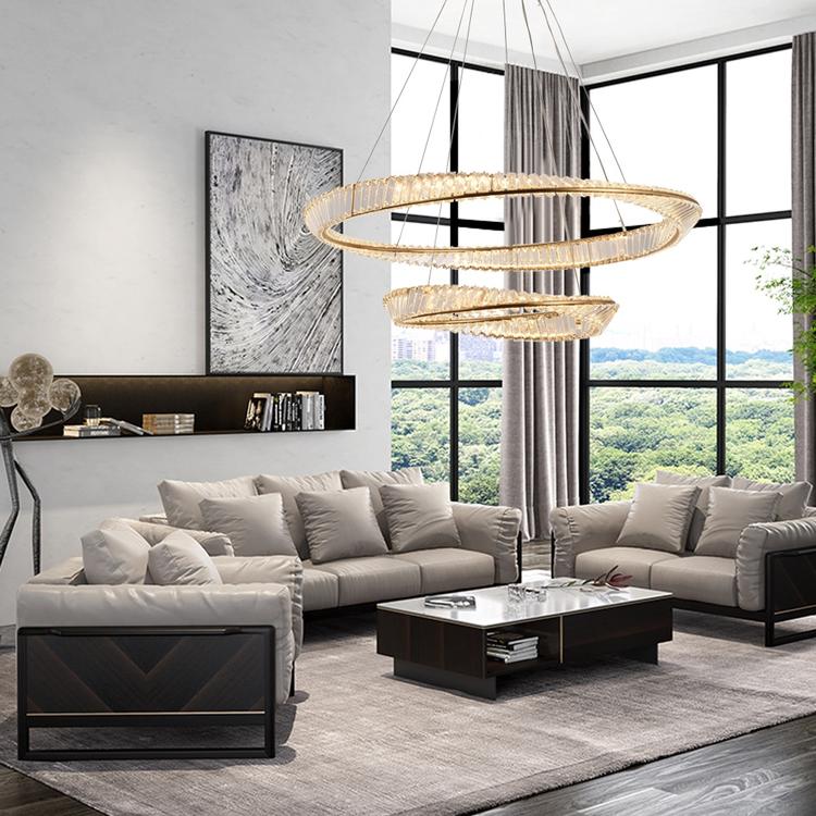 Cicero Crystal Ring Chandelier