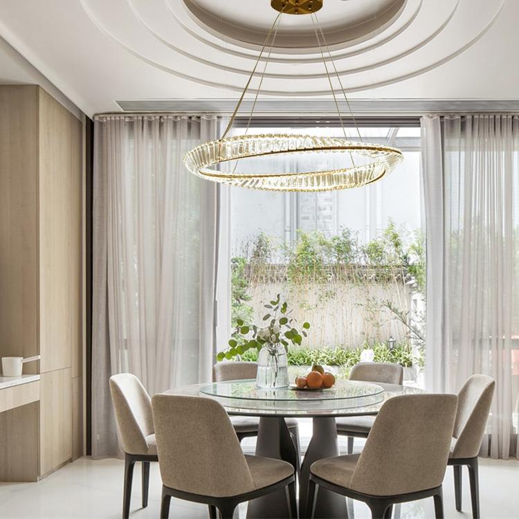 Cicero Crystal Ring Chandelier