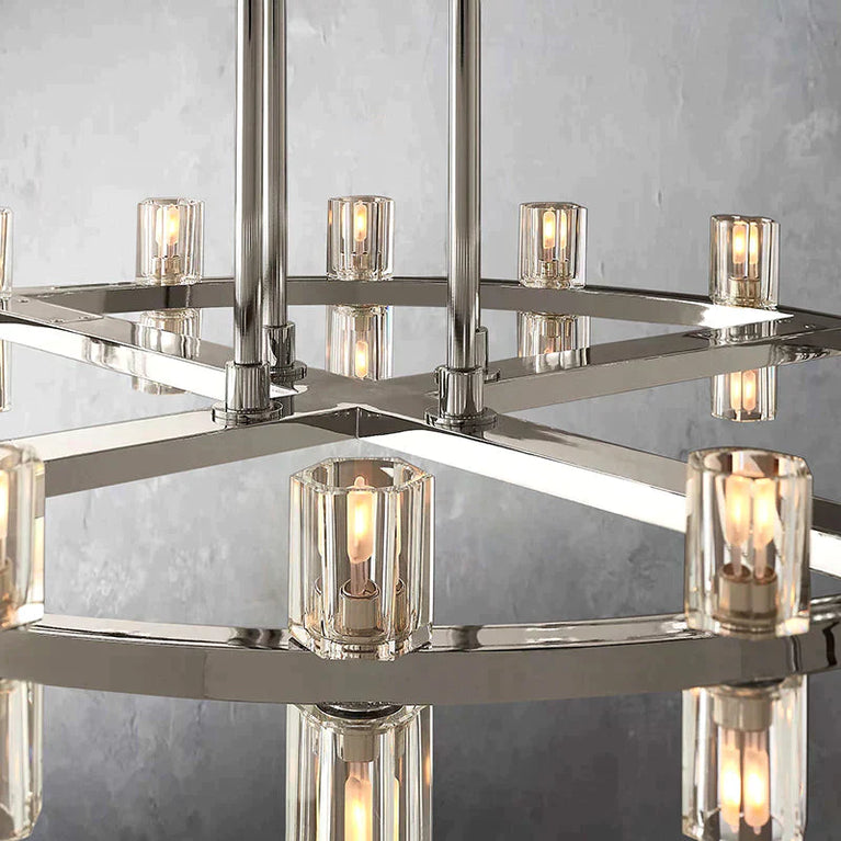 Customize Arcachona Led 3 Tier Round Chandelier