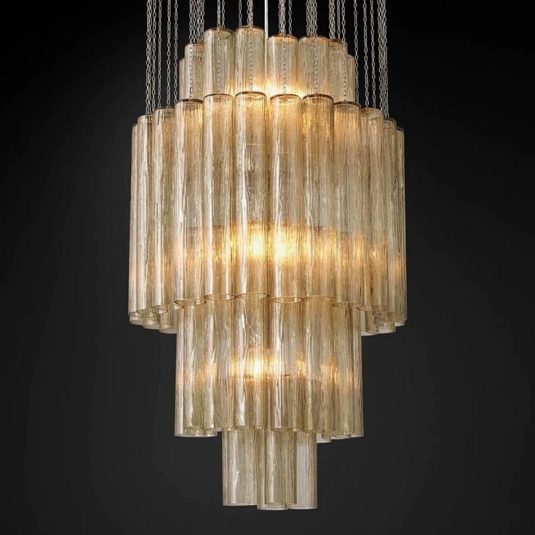 Serenal Multi-Tier Round Chandelier 24"D 30"D 55"D