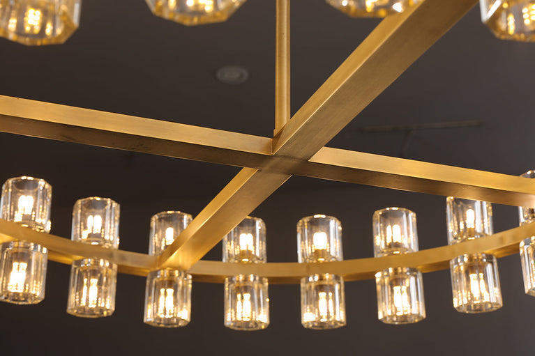 Customize Arcachona Led 3 Tier Round Chandelier