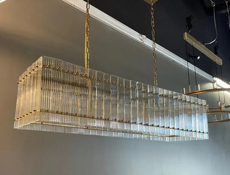 Modern San Marco Linear Luxury Chandelier 54"
