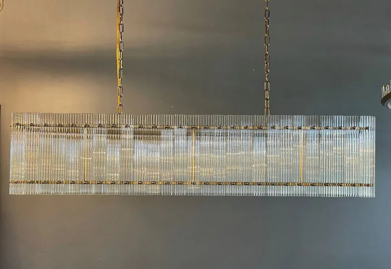 Modern San Marco Linear Luxury Chandelier 54"
