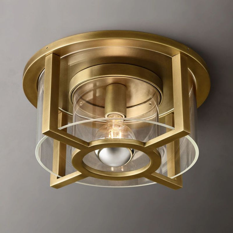 Petric Round Flushmount