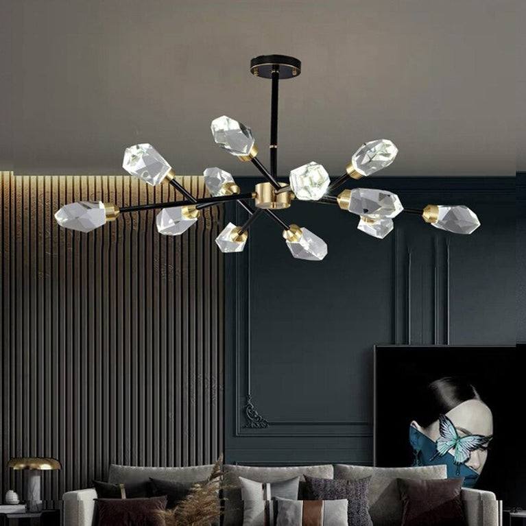 Porcelain Ginkgo Branch Chandelier chandeliers for dining room,chandeliers for stairways,chandeliers for foyer,chandeliers for bedrooms,chandeliers for kitchen,chandeliers for living room Rbrights