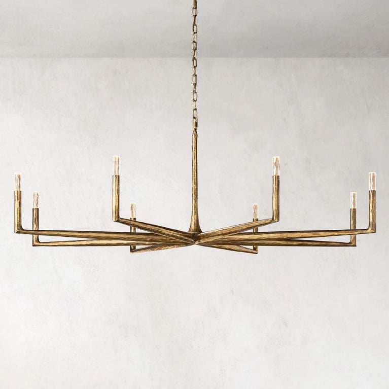 Avarital Forged Round Chandelier 72"