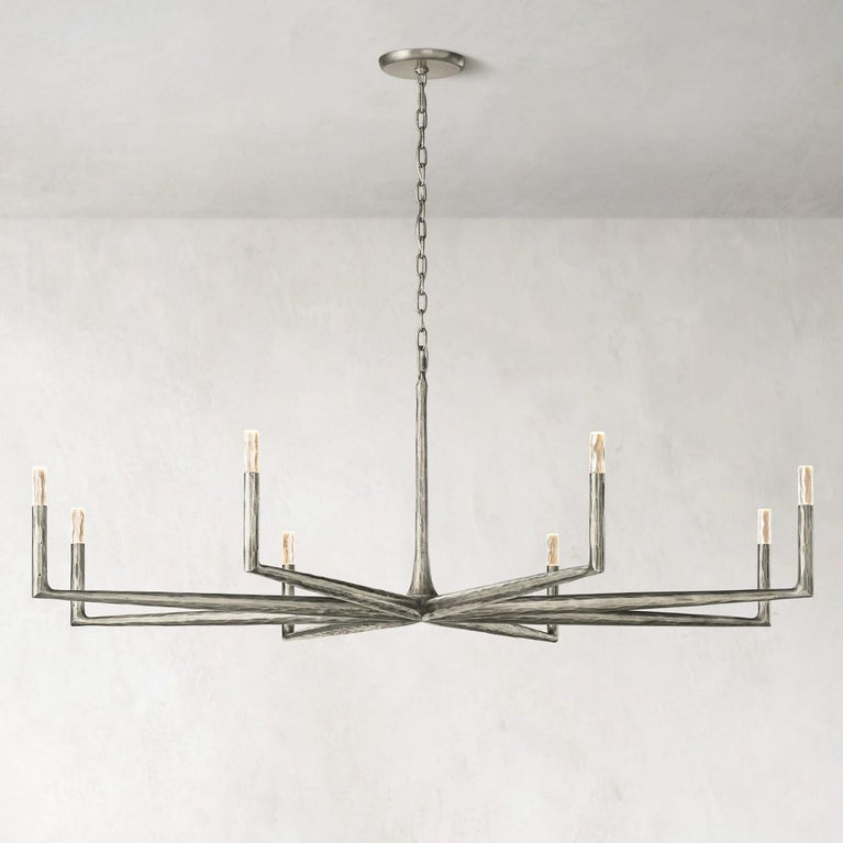 Avarital Forged Round Chandelier 72"