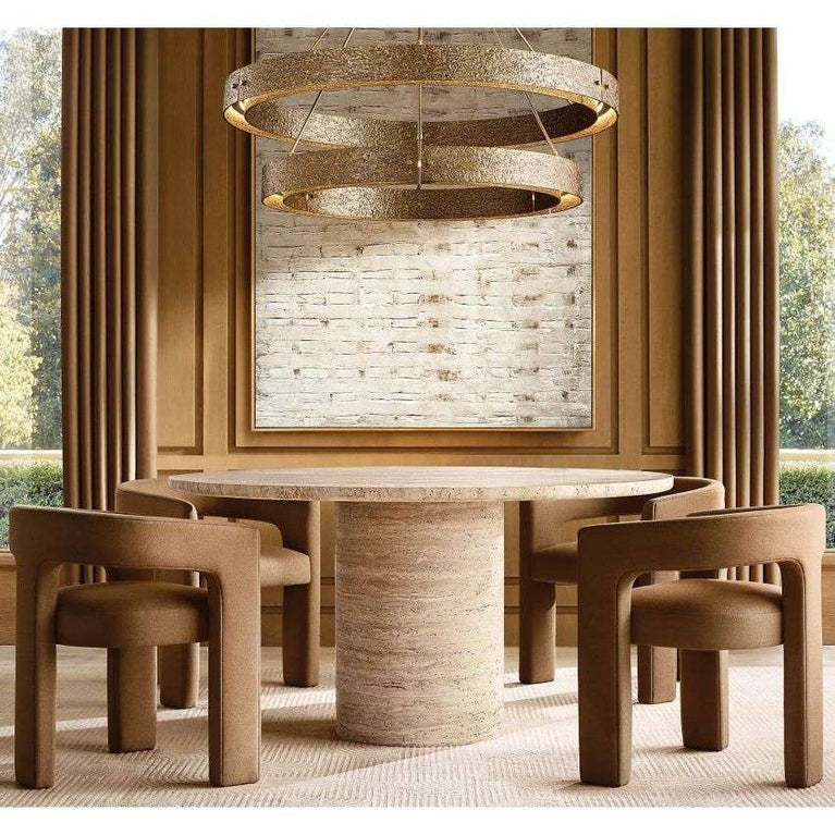 Vouvray Round Chandelier D60"