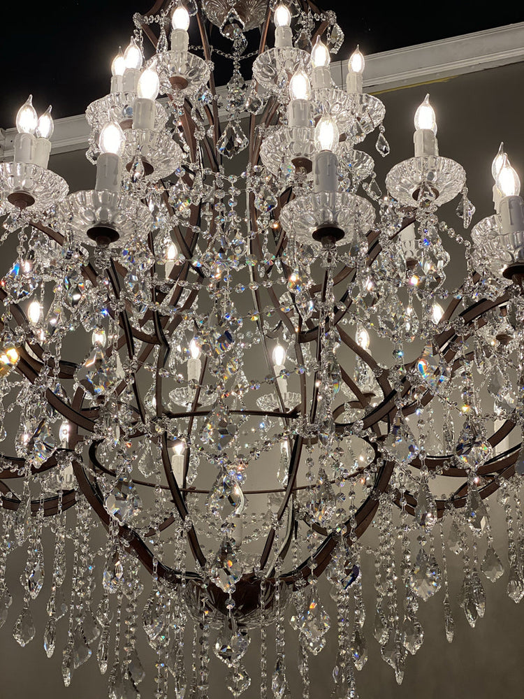 Empire Maria Theresa Crystal Chandelier 30�( customized size)