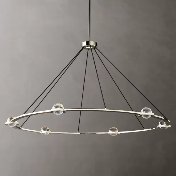 Eclatant Round Chandelier 60"
