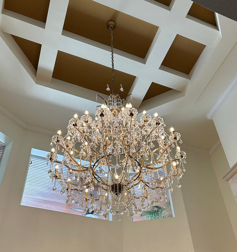 Empire Maria Theresa Crystal Chandelier 30�( customized size)