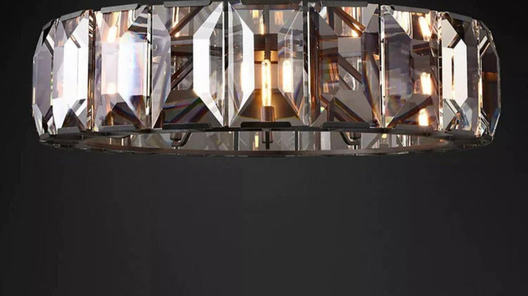 Customized Harlow round chandelier 24"