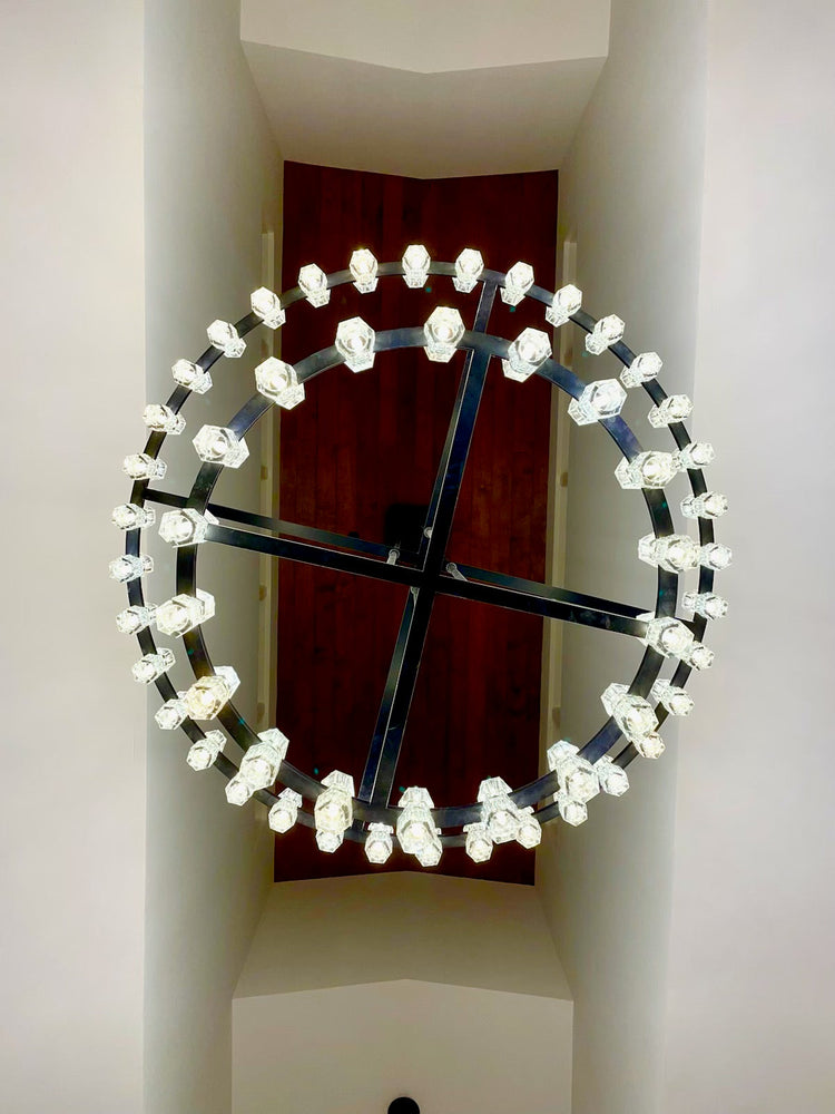 Customize Arcachona Led 3 Tier Round Chandelier
