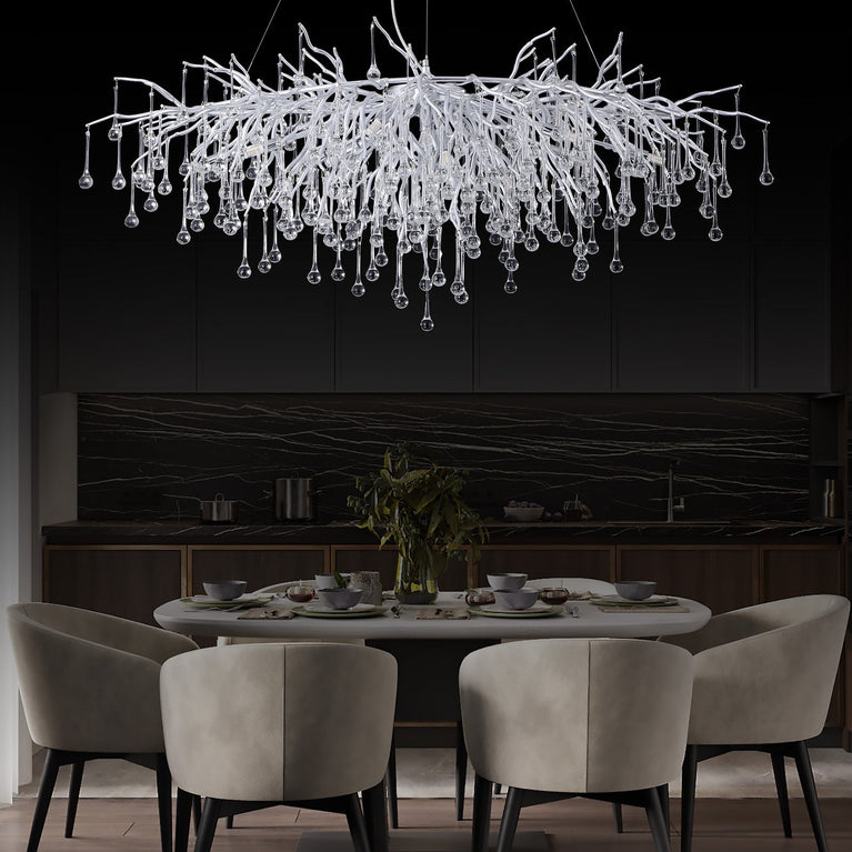 Doris Crystal Branch Chandelier