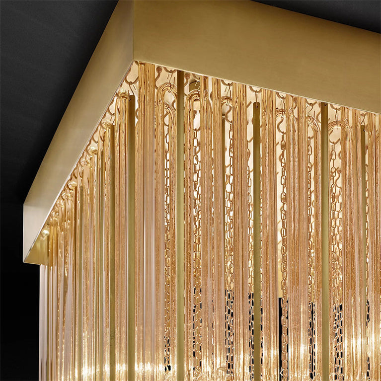 Whitley Square Chandelier 20'', Modern Decoration Lighting