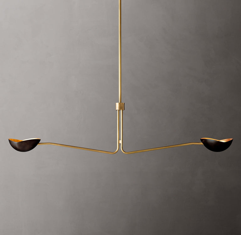 CONVESSII LINEAR CHANDELIER 54"L