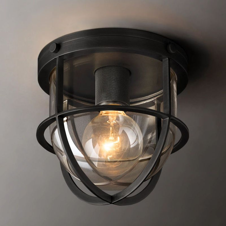 Petric Oval Outdoor Flushmount