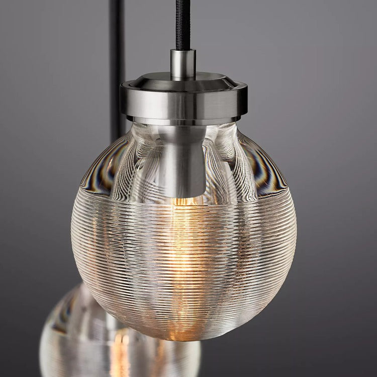 Perle Glass Round Chandelier
