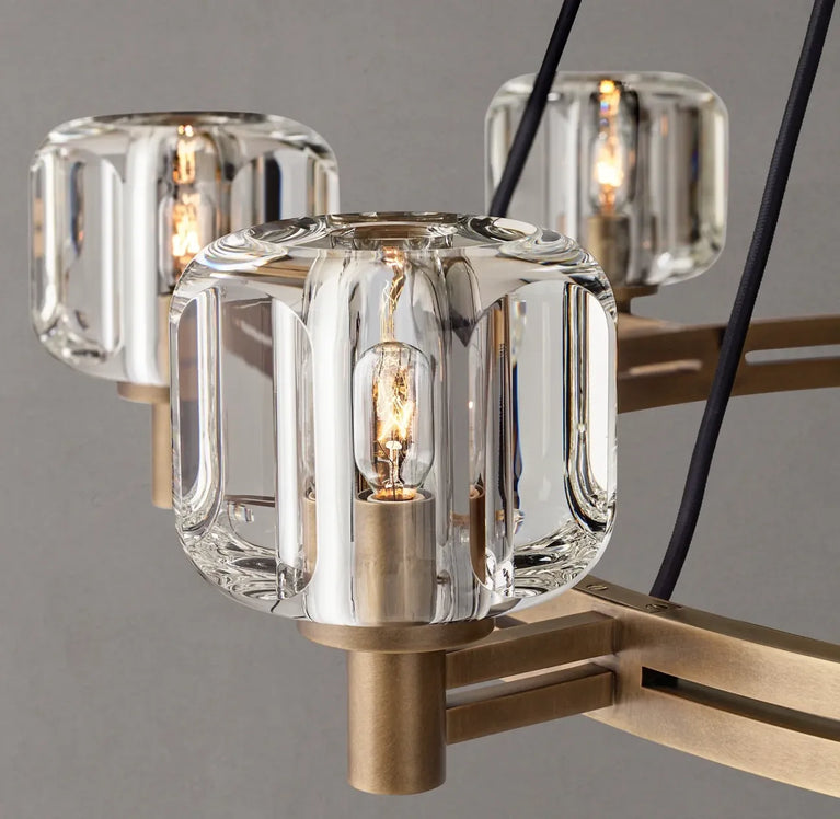 INTRODUC DEMARET ROUND CHANDELIER " 48