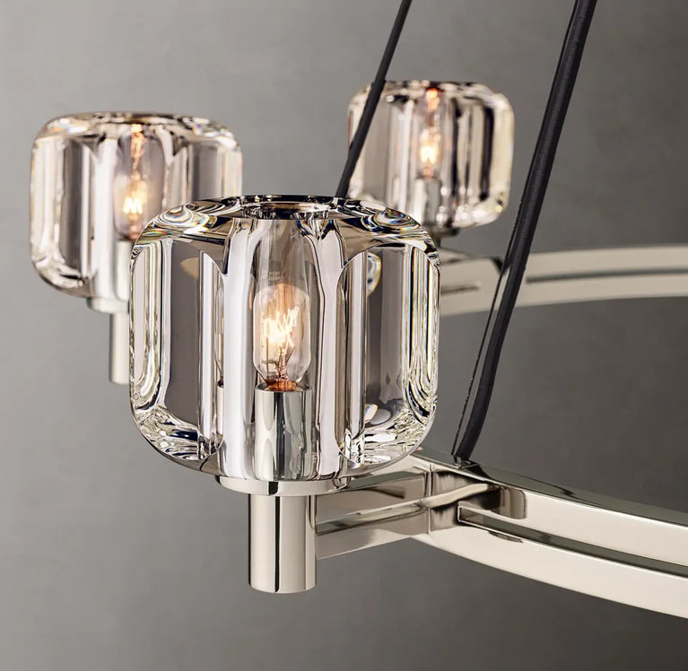 INTRODUC DEMARET ROUND CHANDELIER " 48