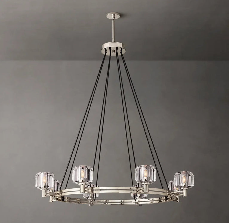 INTRODUC DEMARET ROUND CHANDELIER " 48