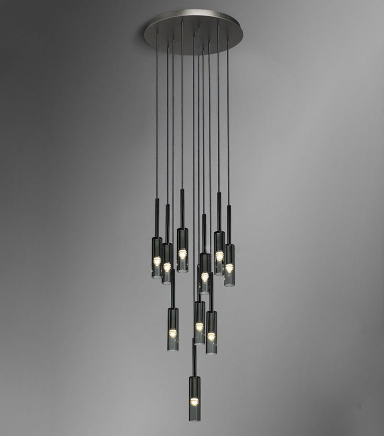 Kibbee Multi-head Bottle Crystal Chandelier