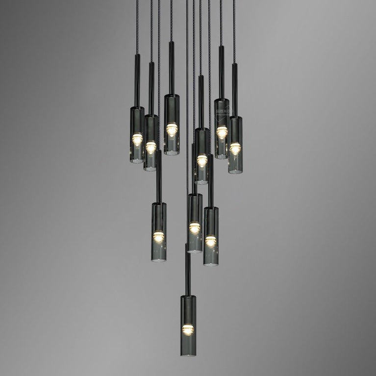 Kibbee Multi-head Bottle Crystal Chandelier