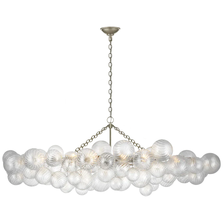 Talial Glass Large Linear Chandelier
