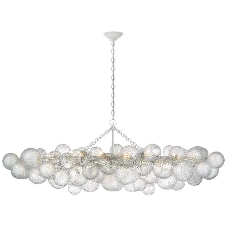 Talial Glass Large Linear Chandelier