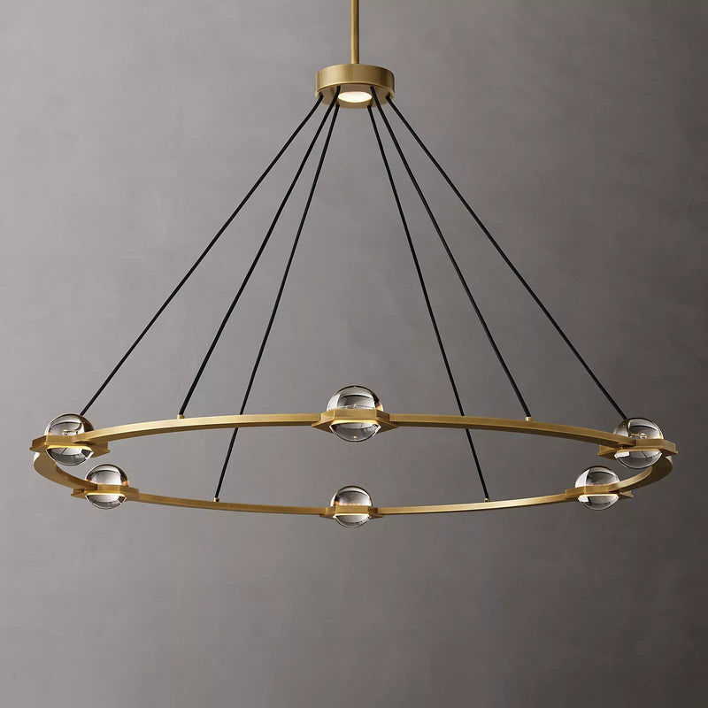 Eclatant Round Chandelier 48"