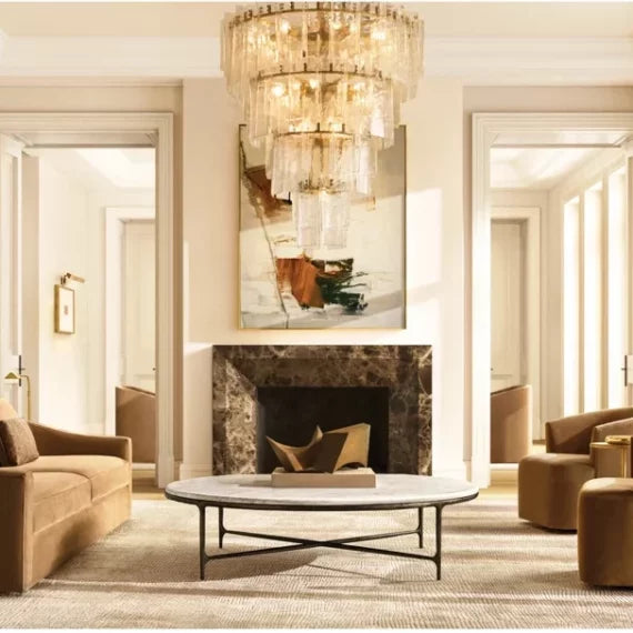 Lanttace Round Chandelier 48'' 18-Lights