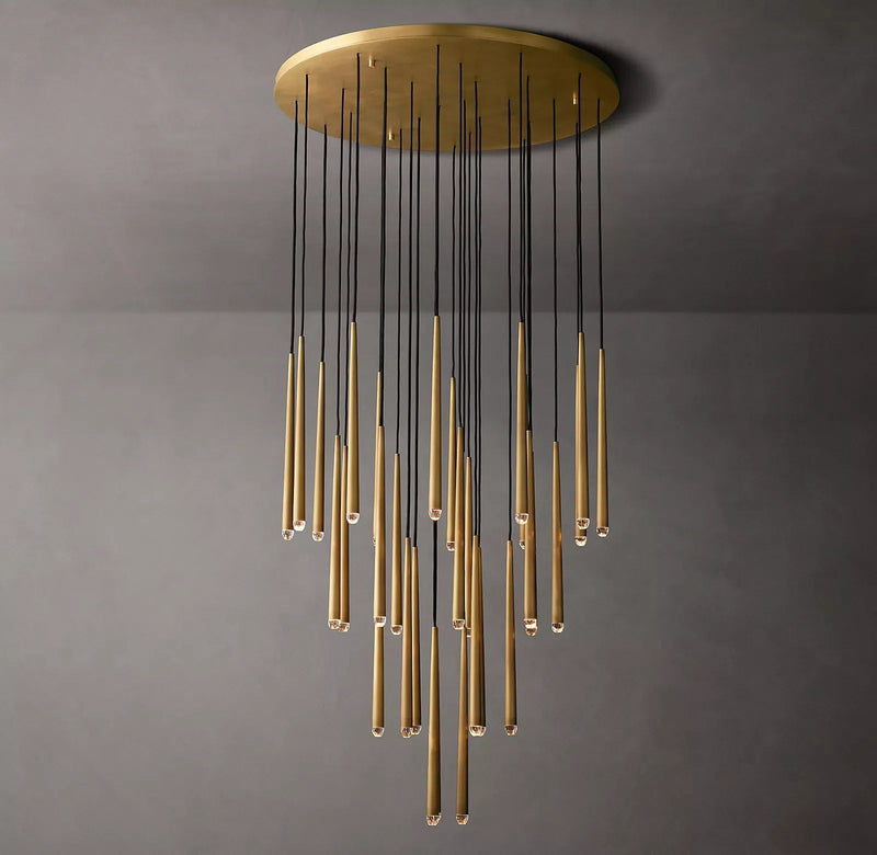Aquitaines Round Chandeliers 48" Modern Chandelier Light