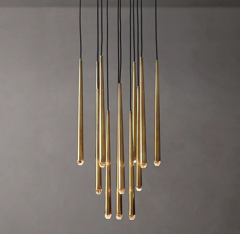 Aquitaines Round Chandeliers 24" Modern Chandelier Light