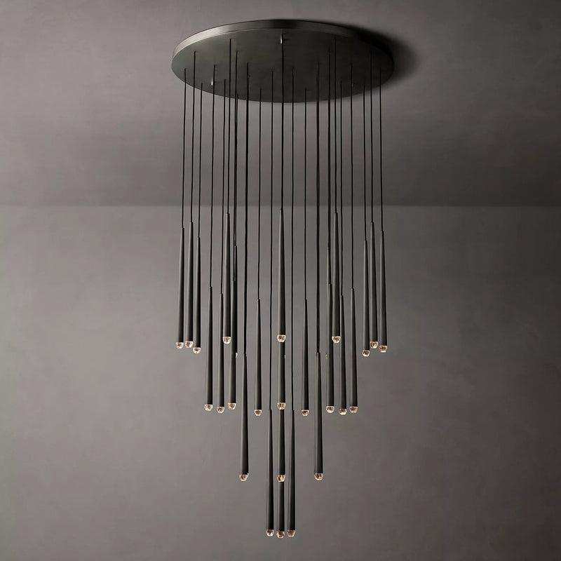 Aquitania Round Chandelier 24" 30" 48"