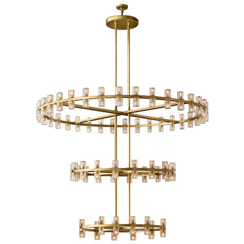 Customize Arcachona Led 3 Tier Round Chandelier
