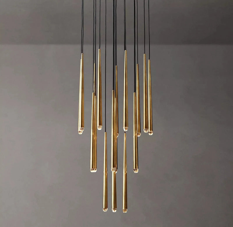 Aquitaines Round Chandeliers 30" Modern Chandelier Light