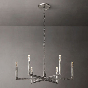 Avarital Forged Round Chandelier 36"