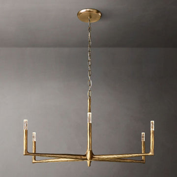 Avarital Forged Round Chandelier 48"