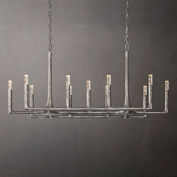 Avarital Forged Linear Chandelier 54"