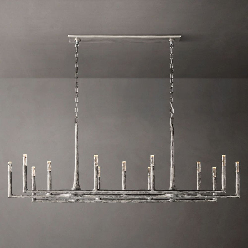 Avarital Forged Linear Chandelier 72"
