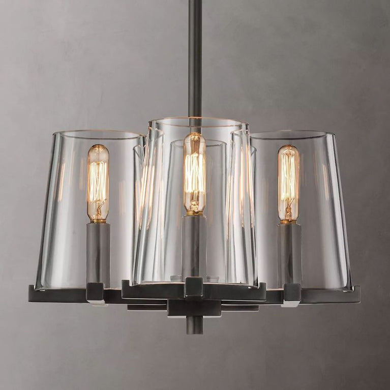 Pauillac Clear Glass Pendant Light