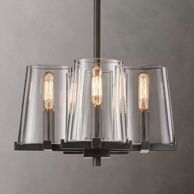 Pauillac Clear Glass Pendant Light