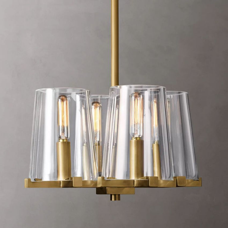 Pauillac Clear Glass Pendant Light
