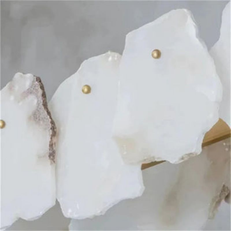 Nasile Alabaster Round Chandelier 吊灯 rbrights   