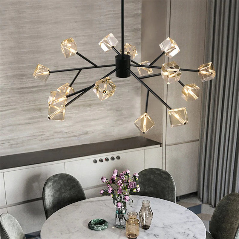 Porcelain Ginkgo Branch Chandelier chandeliers for dining room,chandeliers for stairways,chandeliers for foyer,chandeliers for bedrooms,chandeliers for kitchen,chandeliers for living room Rbrights   