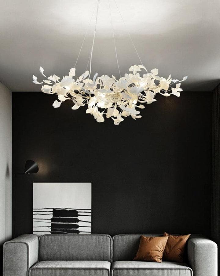 Porcelain Linear Gold Chandelier chandeliers for dining room,chandeliers for stairways,chandeliers for foyer,chandeliers for bedrooms,chandeliers for kitchen,chandeliers for living room Rbrights   