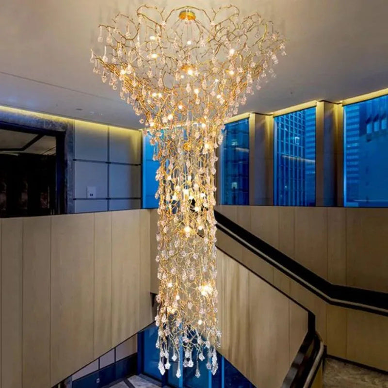 Nolde Modern Tree Branch Chandelier 47" 63"
