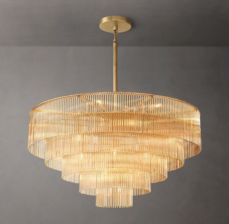 Amadeo Round Chandelier 50" For Living Room