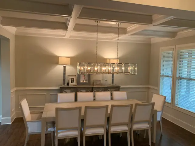 Harlowe Crystal Rectangular Chandelier Light 54"