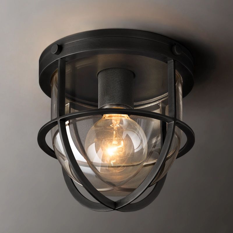 Petric Oval Outdoor Flushmount